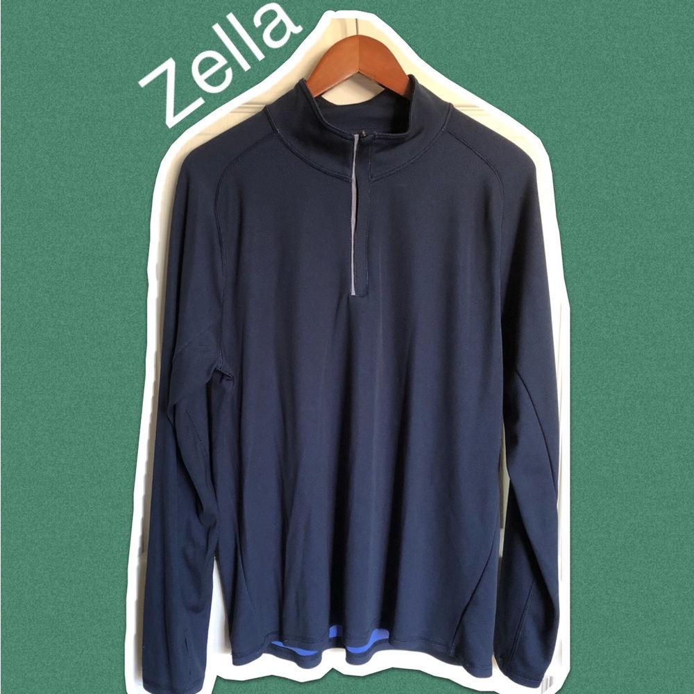 Zella Men’s lightweight quarter zip pullover great gently used condition 💖